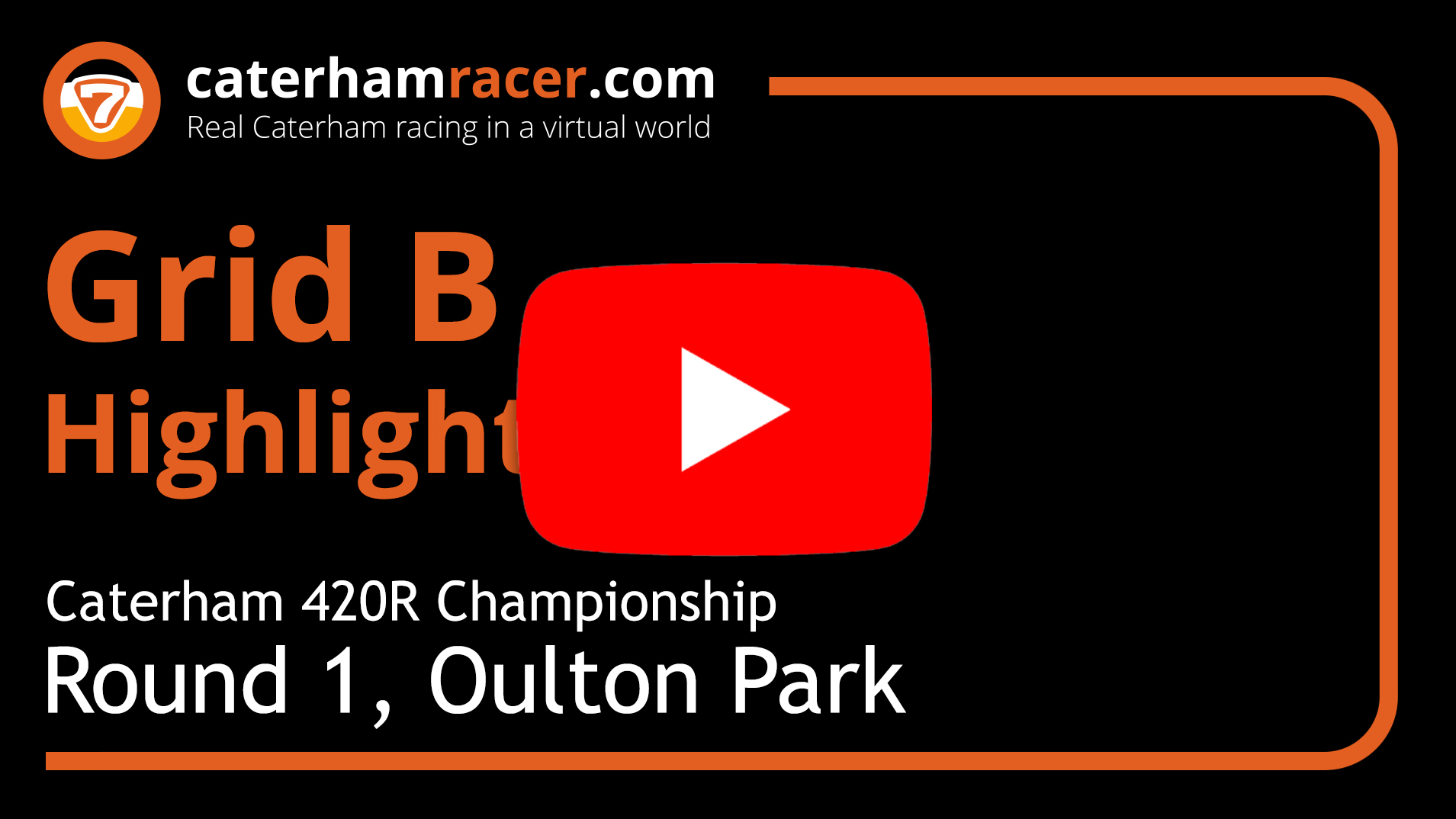 420R Championship, Round1, Oulton Park, Grid B Highlights, Season 2