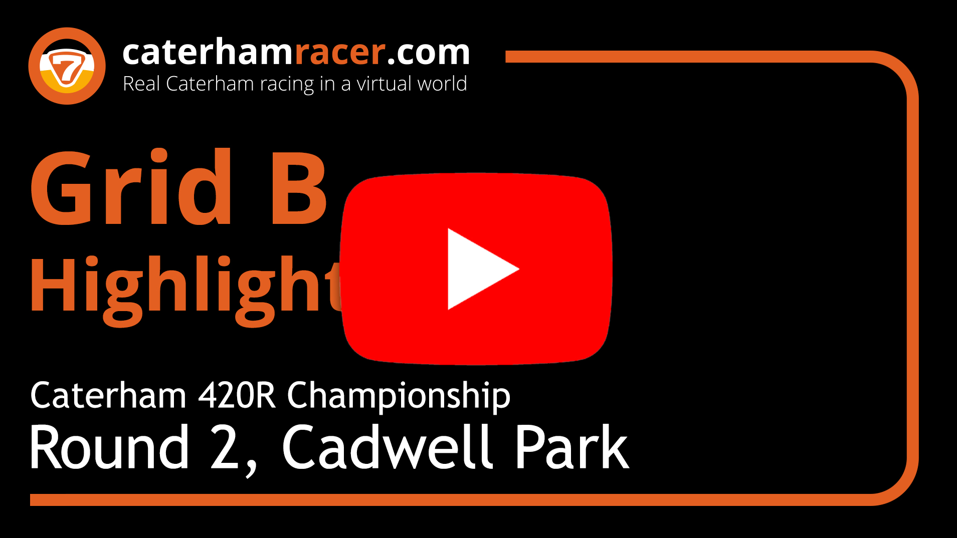 420R Championship, Round 2, Cadwell Park, Grid B Highlights, Season 2