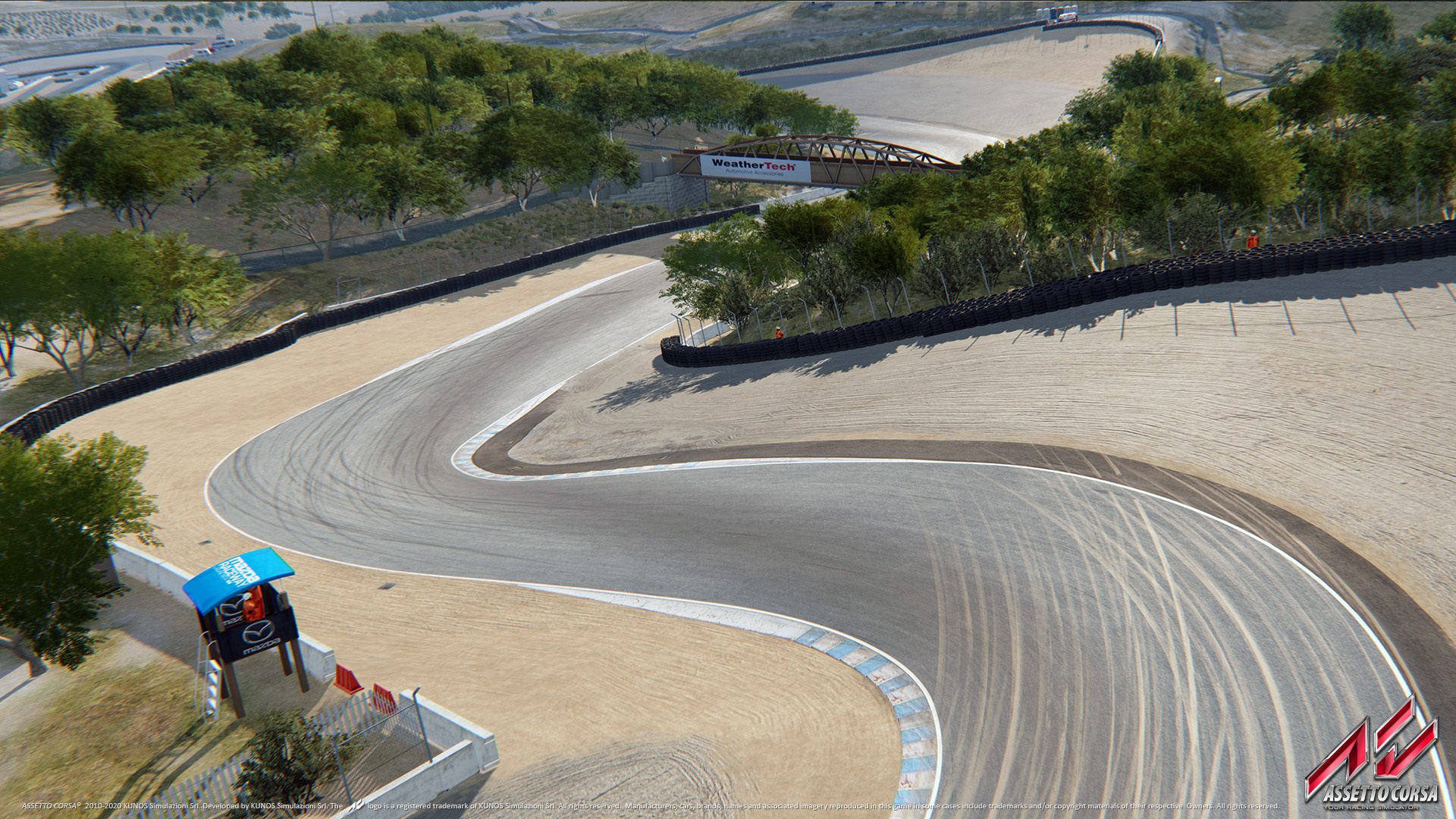 Porsche Cayman GT4 Clubsport, Laguna Seca