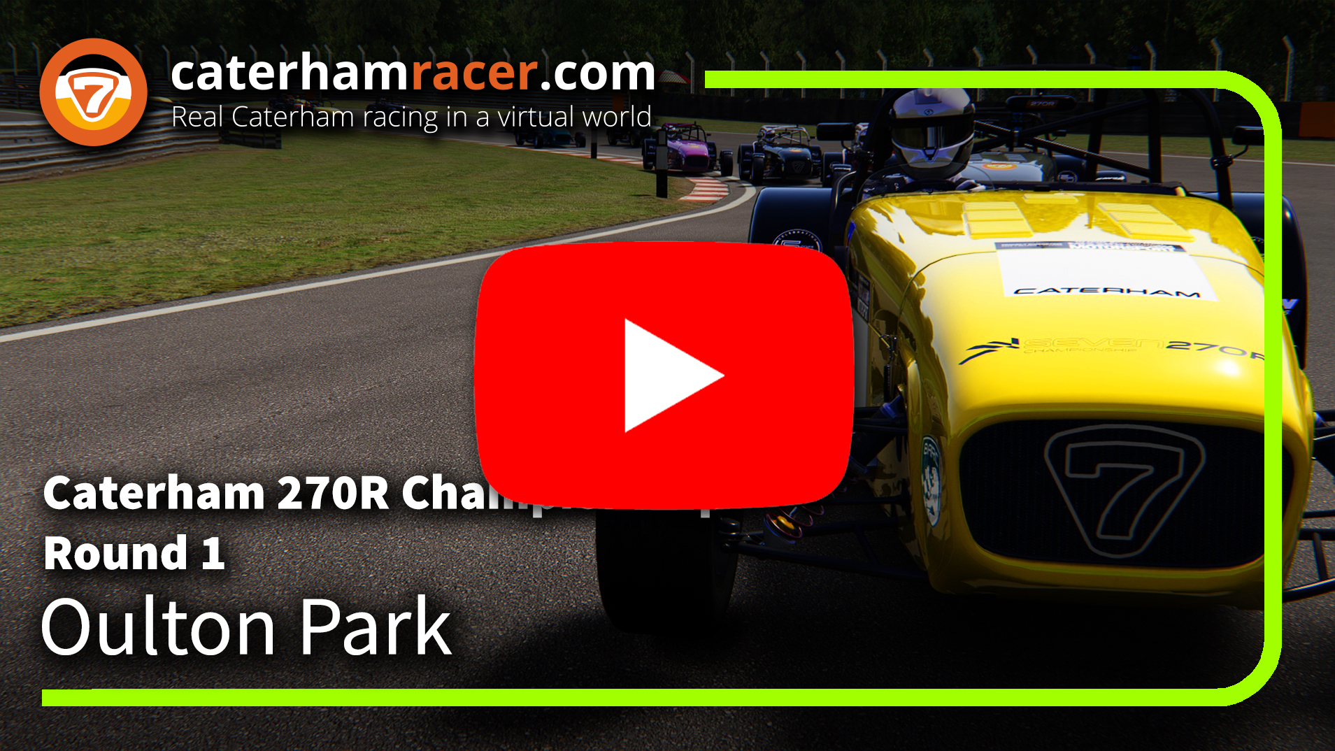 Season 10 270R Championship, Round 1, Oulton Park